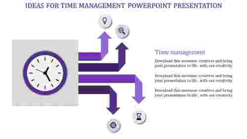 time management powerpoint presentation-Purple